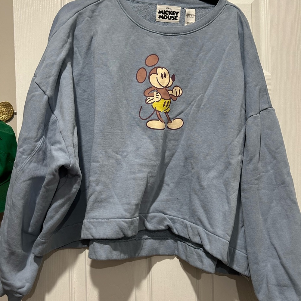 Disney Blue Mickey Mouse Sweatshirt